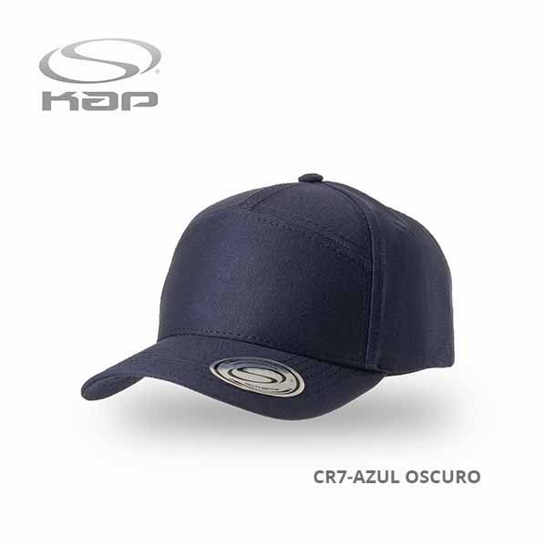 Gorra 7 Paneles Curva