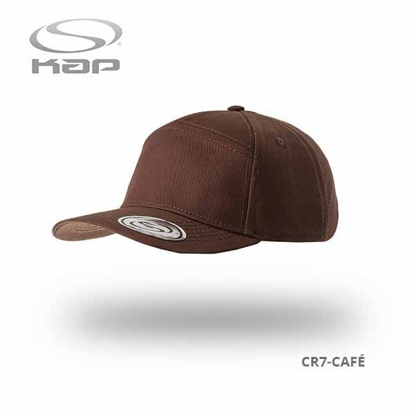 Gorra 7 Paneles Curva